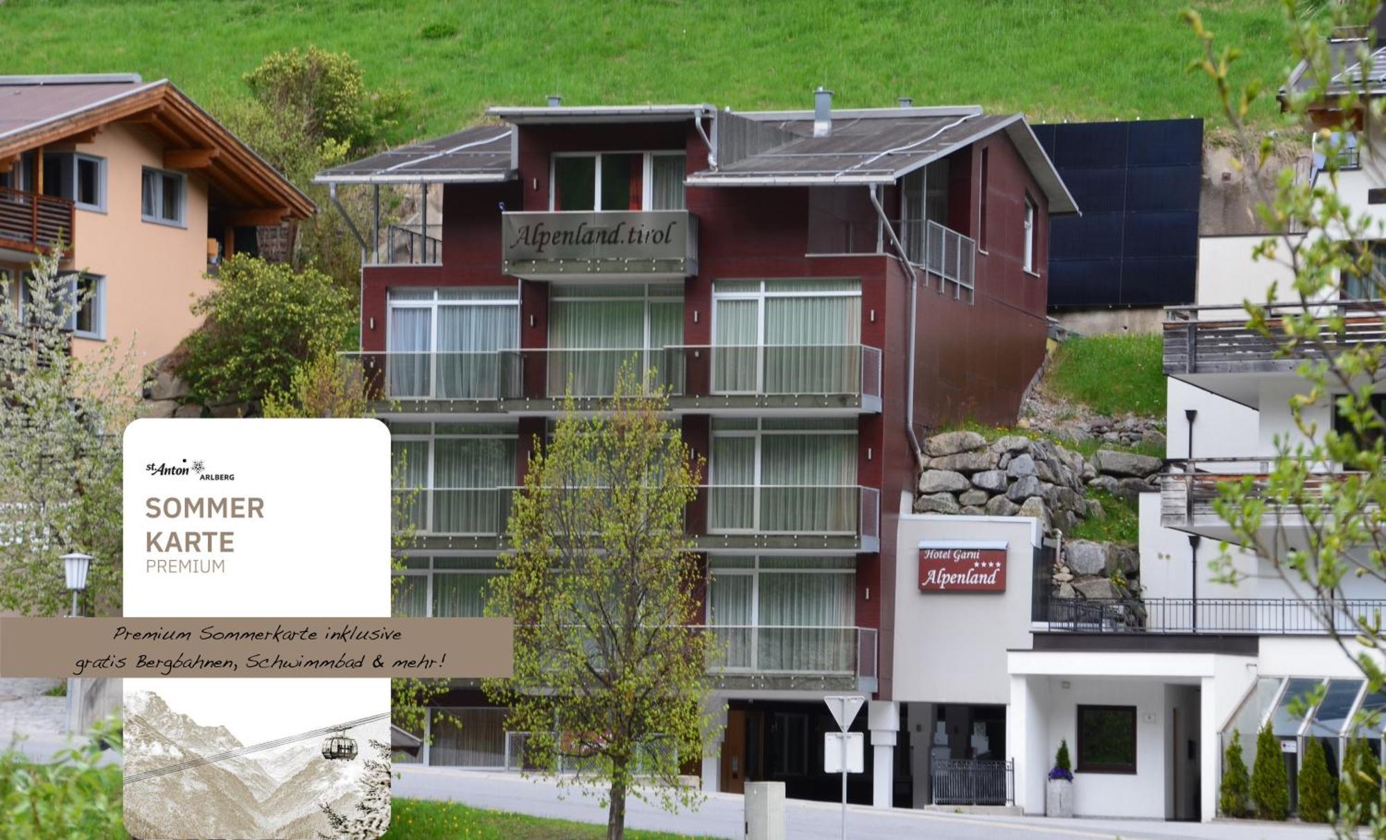 Hotel Alpenland St. Anton am Arlberg Eksteriør bilde